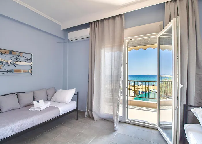 公寓 Nancy Seafront By Rentalspro - Halkidiki 尼亚·蒙达尼亚